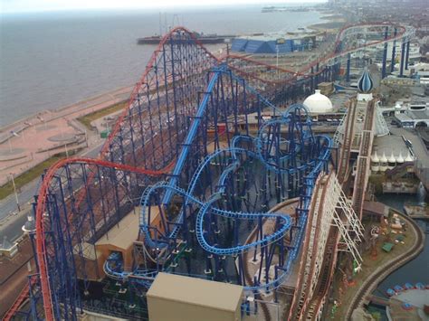 Blackpool Pleasure Beach Theme Park Reviews 2010 Uk Trip