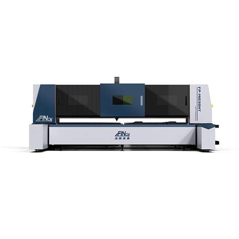 Fincm Large Format 6kw 8kw CNC Fibre Laser Cutter Ground Rail Metal