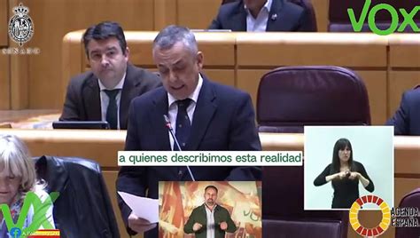 Angel Pelayo Gordillo Pregunta En Pleno Del Senado Sobre Inmigraci N