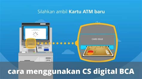 Cara Menggunakan Cs Digital Bca Untuk Ganti Kartu Atm