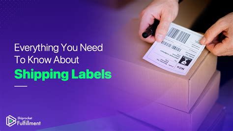 Understanding Shipping Labels: Order Fulfillment 101 - Shiprocket