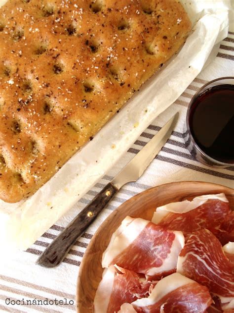 Cocin Ndotelo Focaccia B Sica Con Hierbas Provenzales