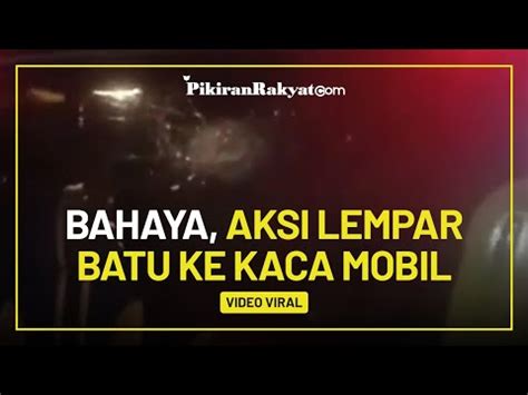 Viral Aksi Pelemparan Batu Ke Kaca Mobil Truk Di Jawa Timur Oleh