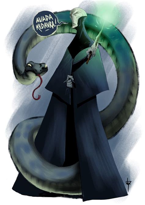 Lord Voldemort And Nagini By Hyxs On Deviantart Nagini Harry Potter Harry Potter Fan Art Harry