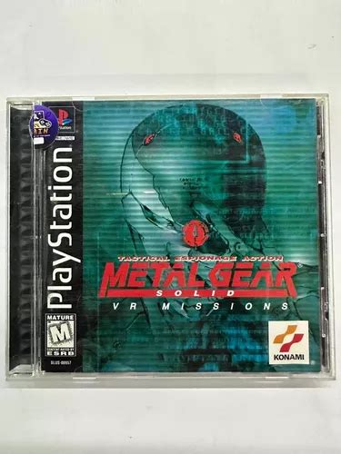 Metal Gear Solid Vr Mission Ps1 Original Completo Envío Gratis