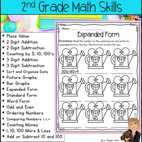 Spring 2nd Grade Math Worksheets Made By Teachers