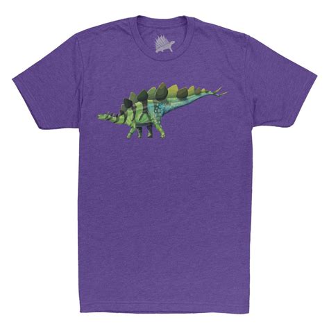 Stegosaurus T Shirt Unique Dinosaur Shirts For Adults Xs 2xl Permia