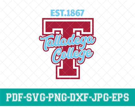 Talladega College Svg T Svg Tc Svg Talladega 1867 Svg Hbcu Svg