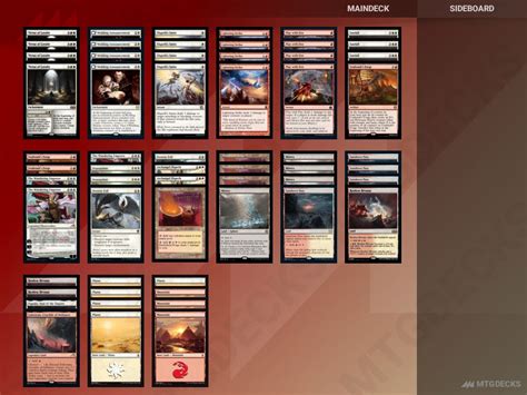 Standard Boros Tokens Deck By Dsanue • Mtg Decks