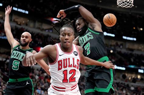 Tatum Hauser Horford Lead Way As NBA Leading Celtics Beat Bulls 124