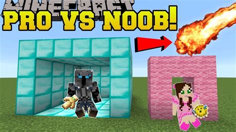 Popularmmos Pat And Jen Minecraft Noob Vs Pro Survive The