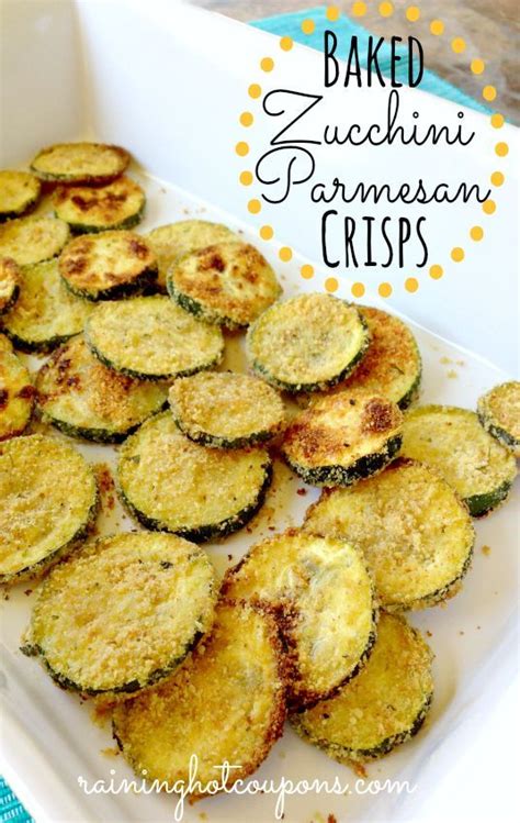 Baked Zucchini Parmesan Crisps Recipe An Amazing Delicious Yet