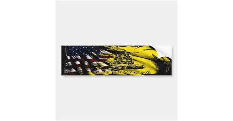 Gadsden Flag - Liberty Or Death Bumper Sticker | Zazzle