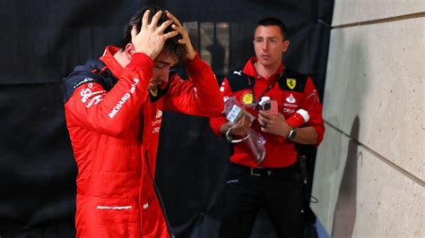 Charles Leclerc Takes Gearbox Change Following Qualifying Crash In