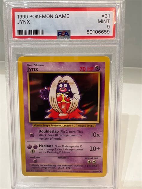 Pokémon 1 Graded card PSA 9 Catawiki