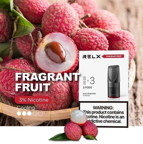 RELX Zero Classic Pod Fragrant Fruit Pod Head E Liquid Nic 3 2ml แท