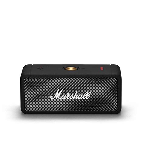 Marshall Emberton Portable Bluetooth Speaker Black Open Box Elcytec