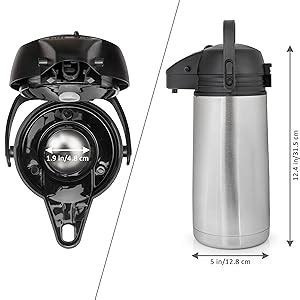 Amazon Oz Liter Airpot Coffee Dispenser With Easy Push