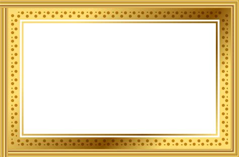 Painting Frame With Golden Engraved And Carved Thai Wooden Borders