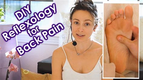 Self Foot Massage Reflexology For Upper Back Pain How To Diy