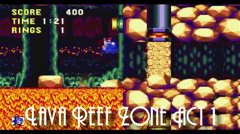 Lava Reef Zone Act 1 Sonic Knuckles 3 FL Studio Remix YouTube