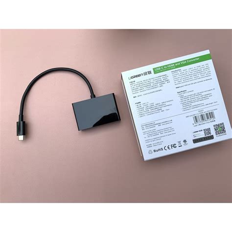 Mua C P Chuy N I Usb Type C Sang Vga Hdmi Ugreen Ugreen