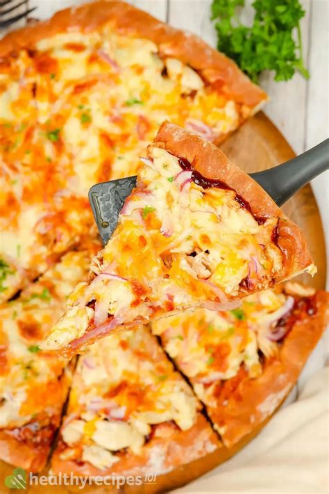 Bbq Chicken Pizza Recipe Tasty Healthy Homemade Pizza