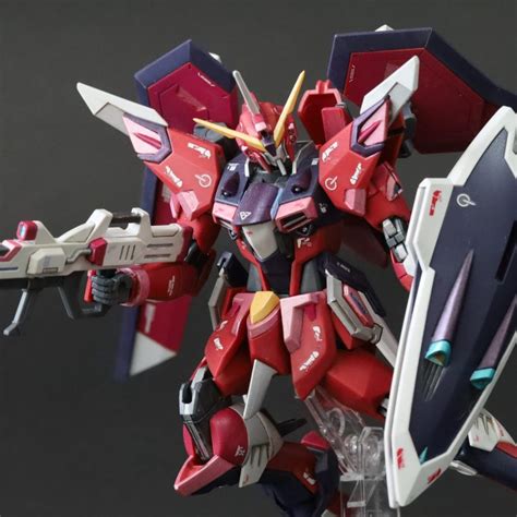 Hg イモータルジャスティスガンダム 部分塗装｜miiyaさんのガンプラ作品｜gunsta（ガンスタ）