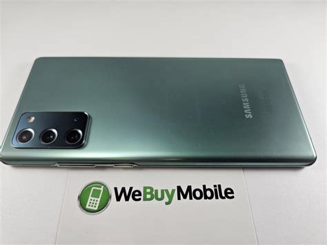 Samsung Galaxy Note G At T Mystic Green Gb Gb Sm N U