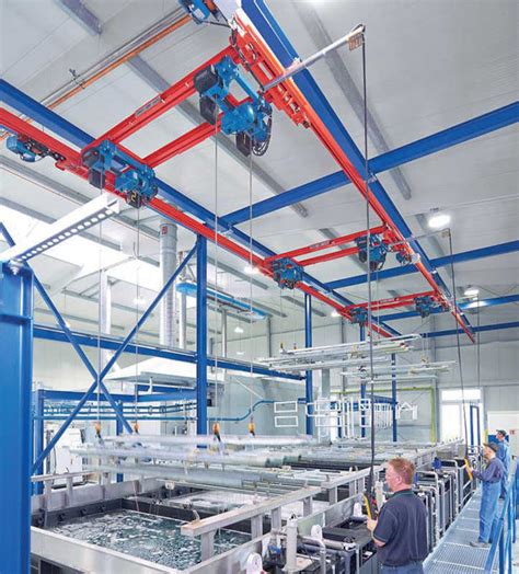 Demag Installs A Modular Crane System For A Coating Facility For A Door