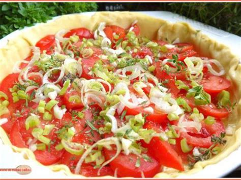 Recettes De Tarte Aux Tomates De La Cuisine De Mamie Caillou