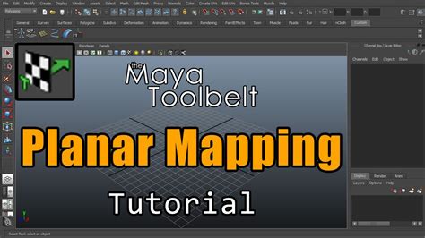 The Maya Toolbelt Planar Mapping YouTube