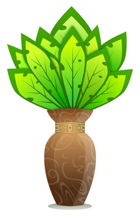 Plants Clipart Vase Plants Vase Transparent Free For Download On