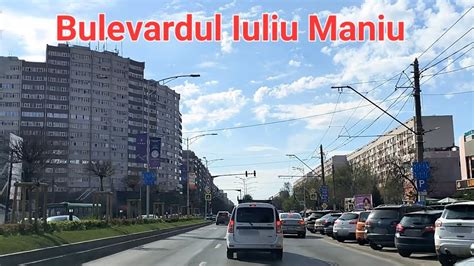 Bulevardul Iuliu Maniu Bucuresti Romania Martie Youtube