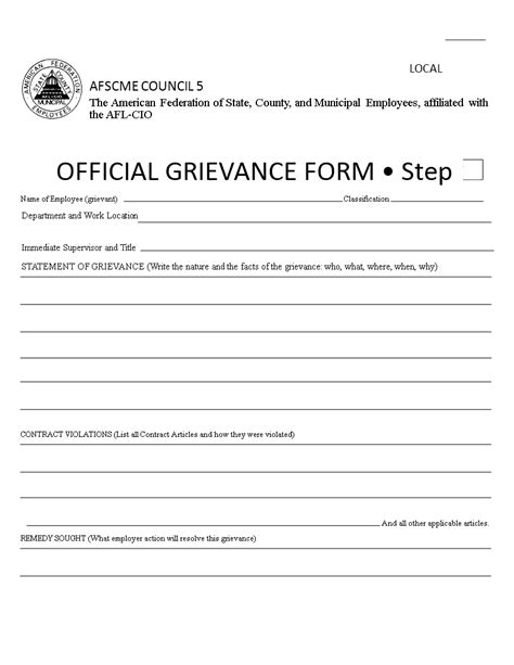 Effective Grievance Letter Writing A Guide For The Grievant Union