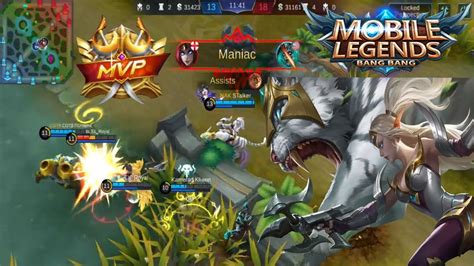 Maniac Tricks Marksman Hero Irithel Silver Cyclone Easy Kill