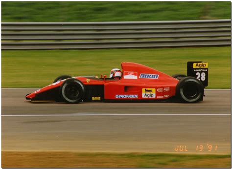 Jean Alesi Ferrari 643 F1 1991 British GP Silverstone Flickr