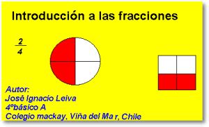 Introducción a las fracciones Didactalia material educativo