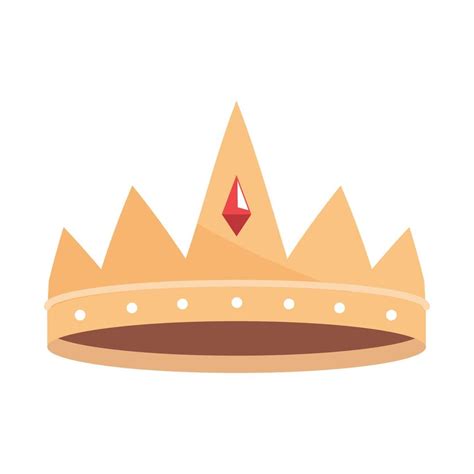 gold crown with gems 11271176 Vector Art at Vecteezy