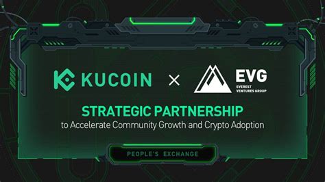 KuCoin Announces Strategic Partnership With Web3 Group EVG To