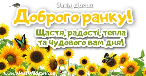 Прикольні картинки вітання Доброго Ранку та Гарного Дня - West Wild ...