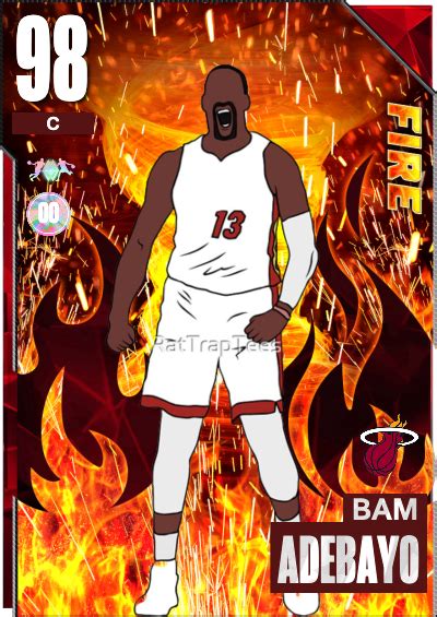 Nba K Kdb Custom Card Bam Adebayo