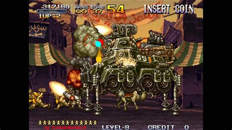 Metal Slug X Super Vehicle 001 Arcade Secret Blowing Up