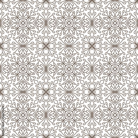 Line seamless pattern isolated. Doodle hand drawn art. Sketch vector ...