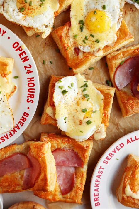 Eggs Benedict Puff Pastry Tarts Recipe Puff Pastry Tart Pastry Tart Eggs Benedict