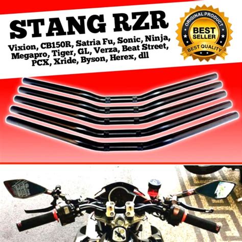 Jual Stang Setang Stir RZR Universal RX King Vixion CB150R Beat Street