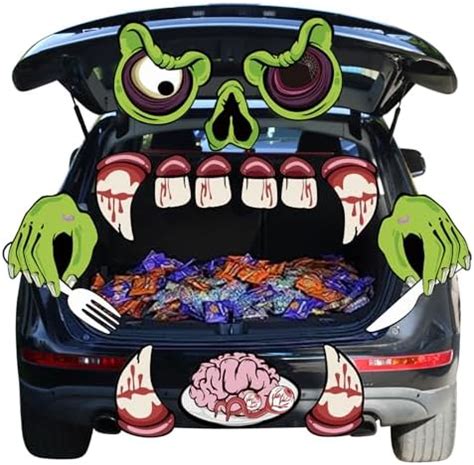 Amazon PARTYLOUD Trunk Or Treat Car Decorations Kit Halloween