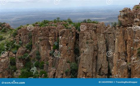 Rock Formations In Valley Of Desolation Camdeboo National Park South