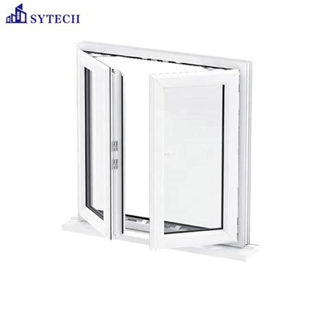 Factory Price Simple Design Aluminium UPVC PVC Double Glazed Swing