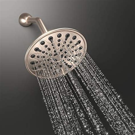 Aquarius Overhead Fixed Shower Head 6 Luxury Spa Grade Rainfall High